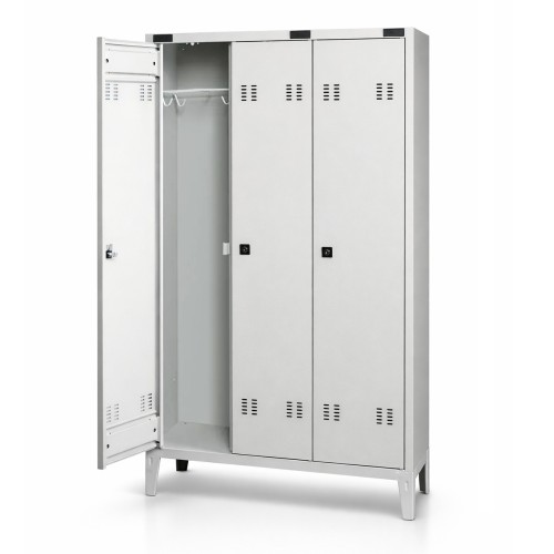 Armadietto Spogliatoio Metallico | 3 ante | Conquest