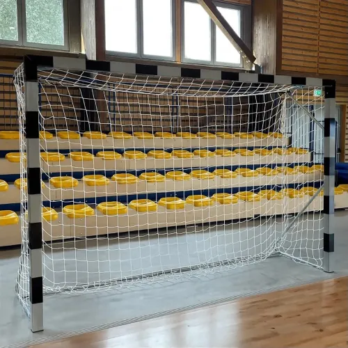 coppia porte pallamano in acciaio