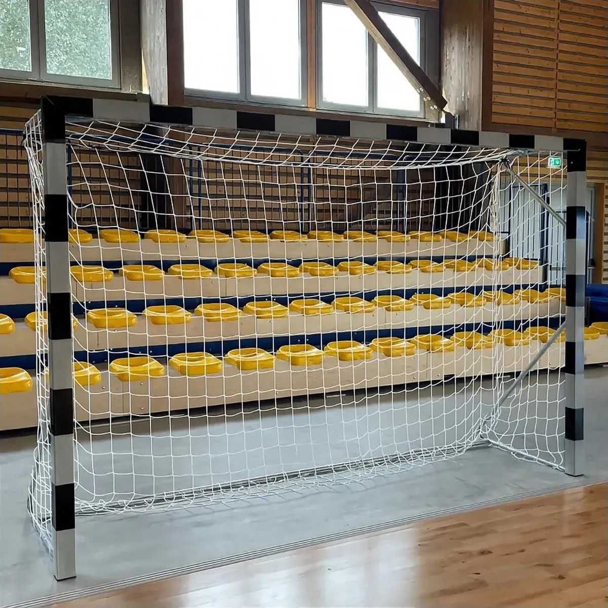 coppia porte pallamano in acciaio