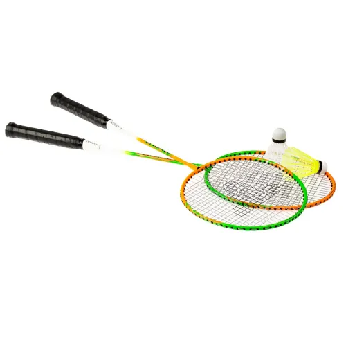 Set 2 racchette badminton Torro Attacker con volani e borsa