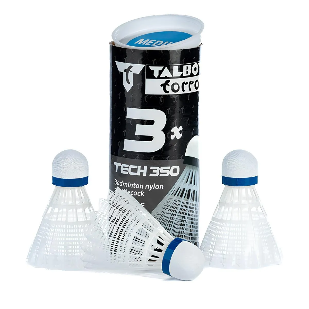 Set di 3 volani per badminton Torro Tech 350