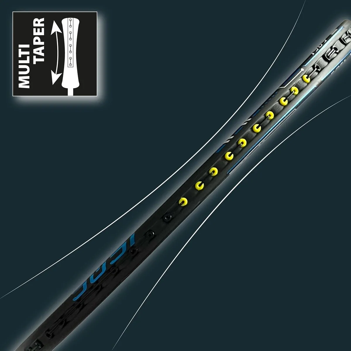 Racchetta badminton Isoforce 951 in Carbon4