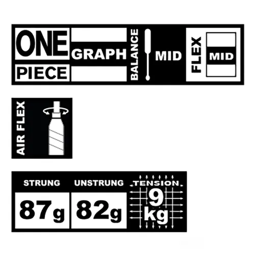 Racchetta badminton Isoforce 511 in Carbon4