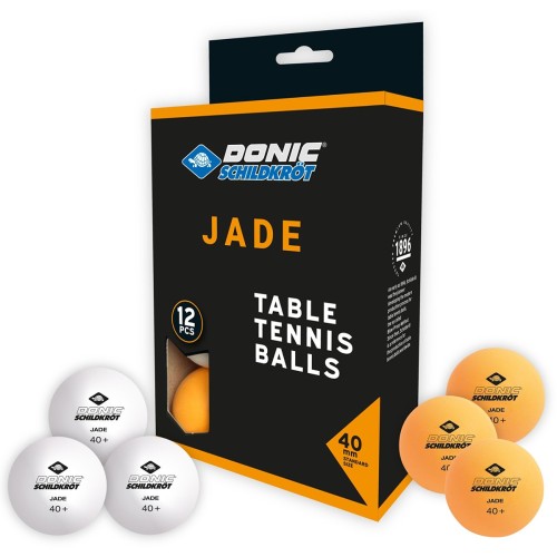 Confezione 12 palline ping pong Jade
