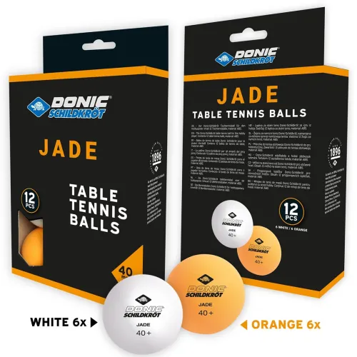 Confezione 12 palline ping pong Jade