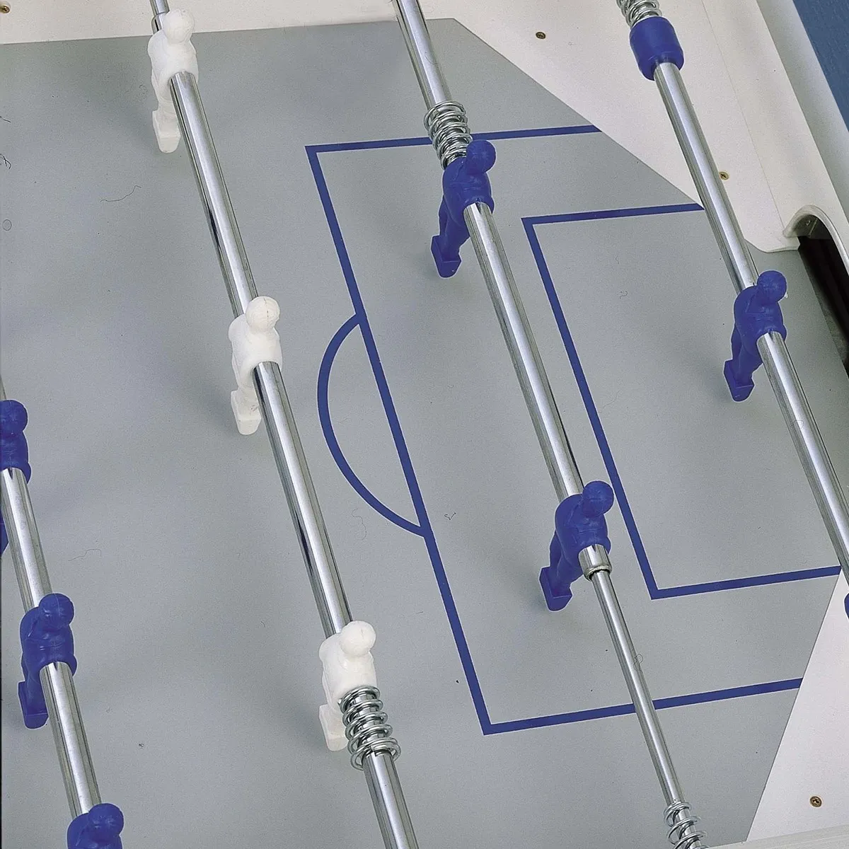 Calciobalilla G-500 Weatherproof blu con aste rientranti