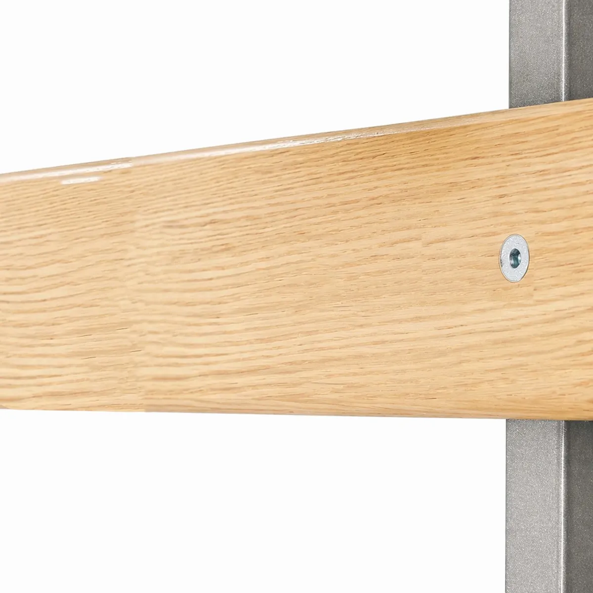 Panchina spogliatoio in alluminio da mt 1 completa di appendiabiti