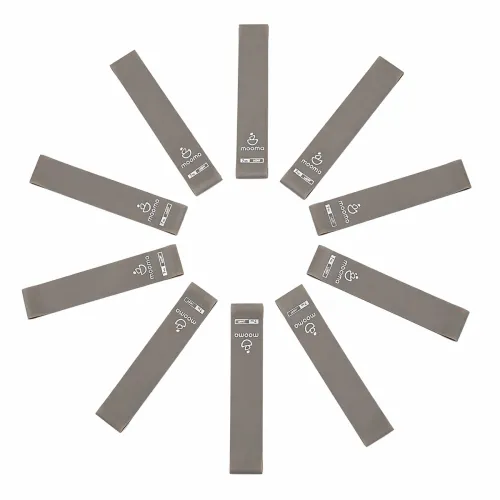 Set 10 anelli elastici light Mooma