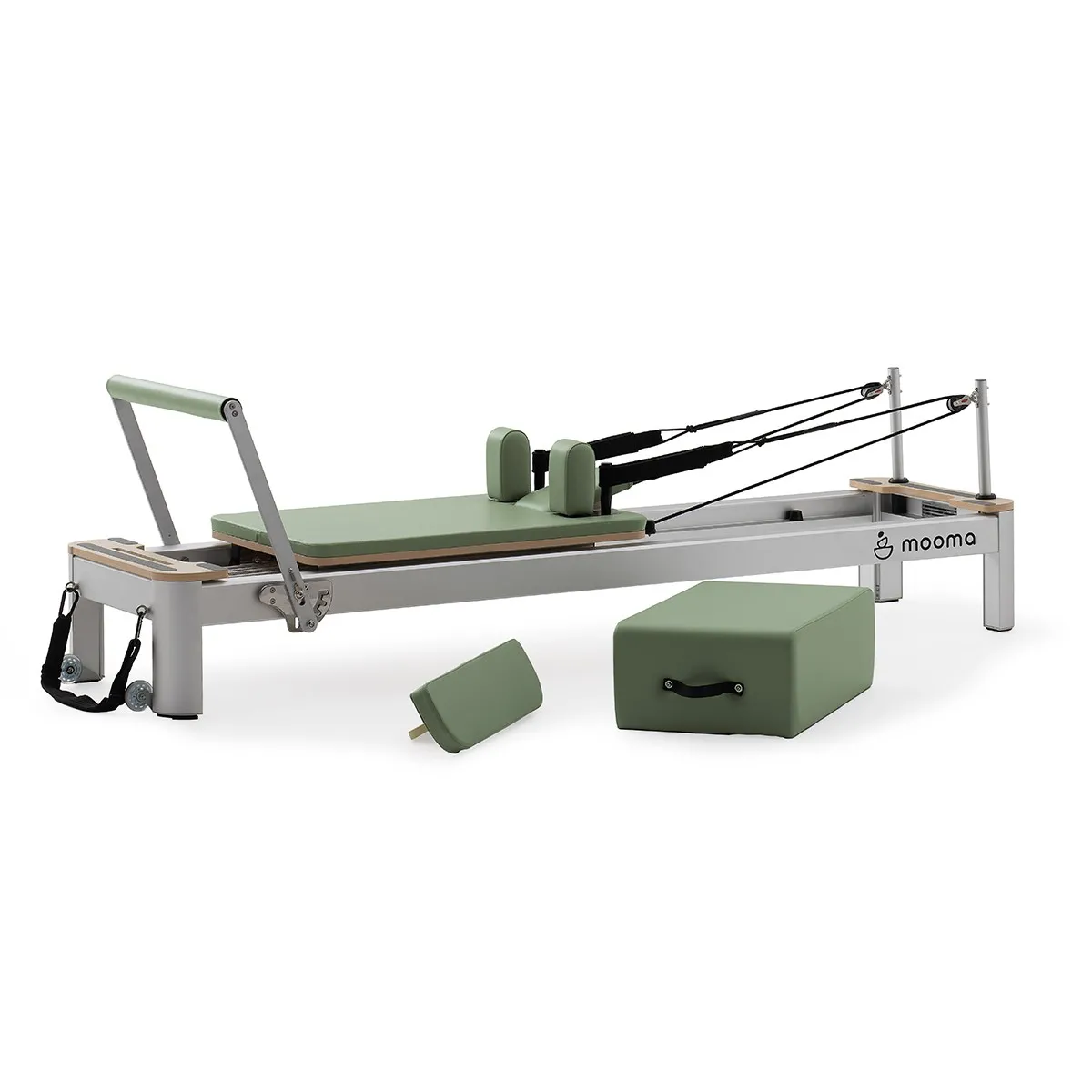 Reformer classico Mooma in alluminio con accessori