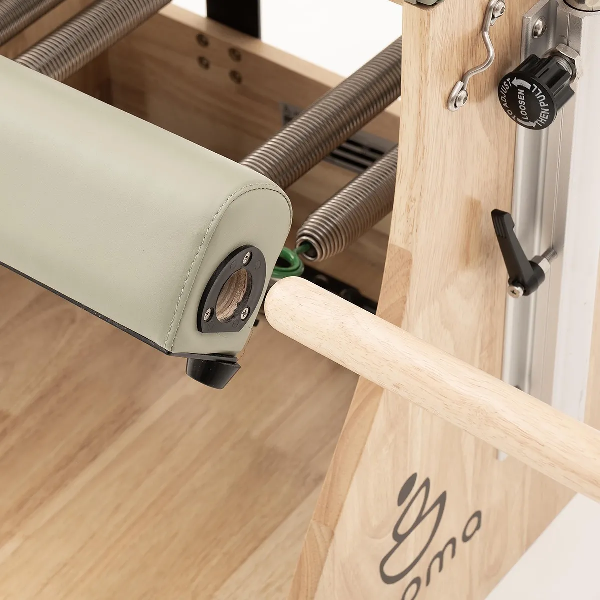 Chair Pilates in quercia con pedali separati