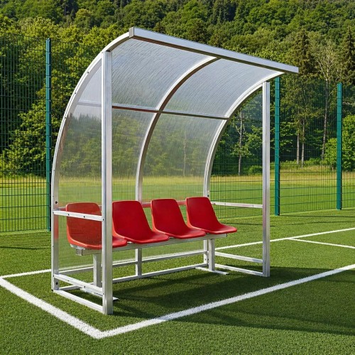 Panchina Allenatori 2 Metri - Alluminio