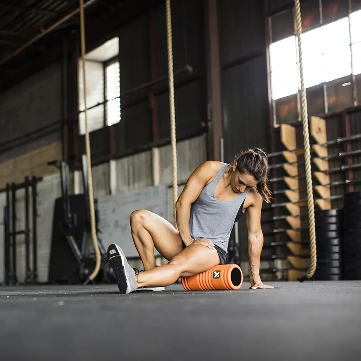 Trigger point the Grid arancione, rullo per automassaggio