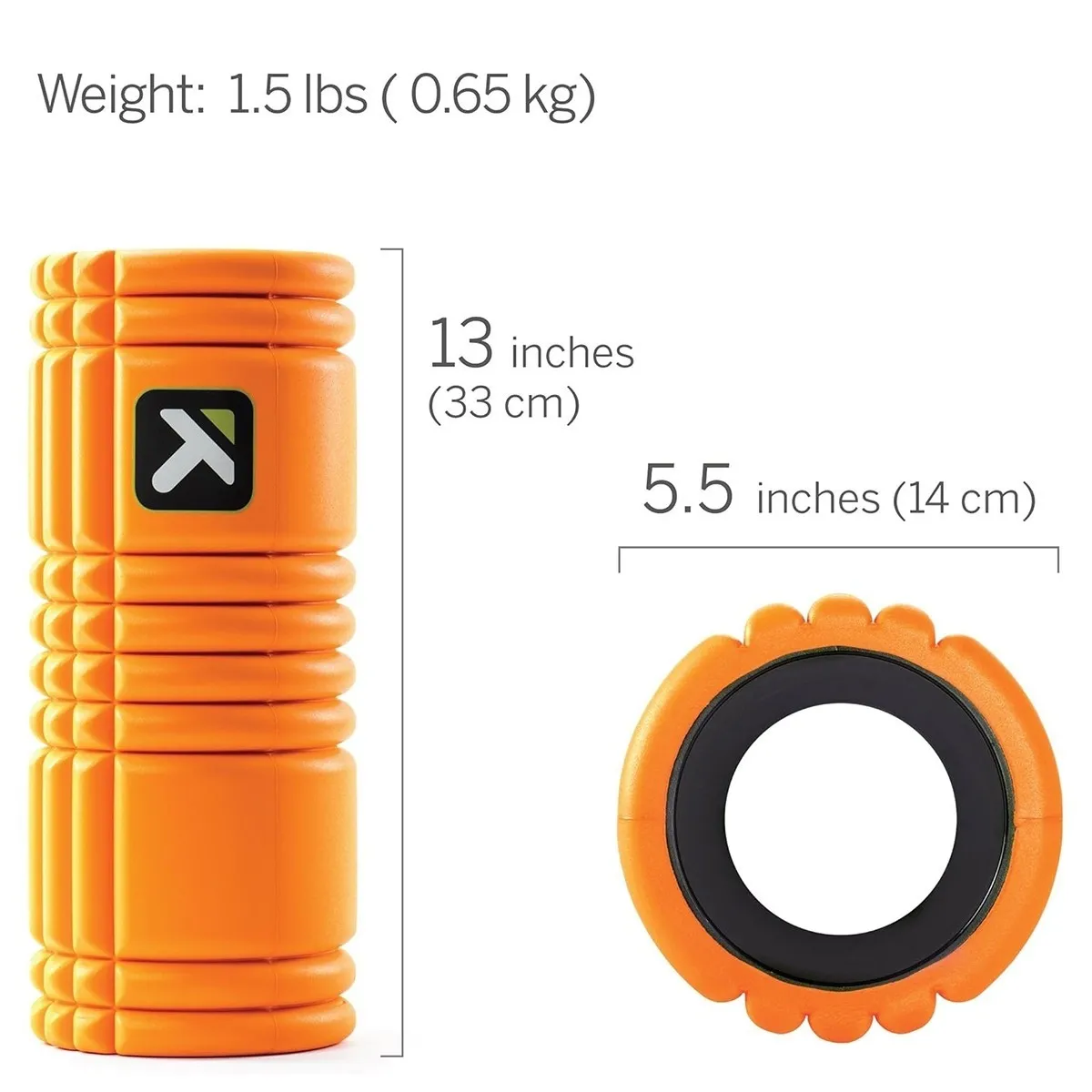 Trigger point the Grid arancione, rullo per automassaggio