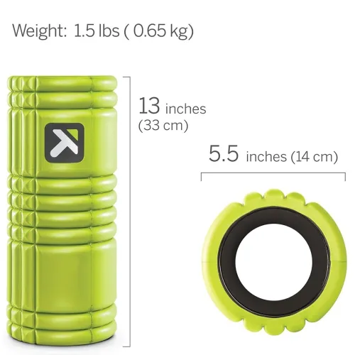 Trigger point the Grid Lime, roller da 33 cm verde fluo