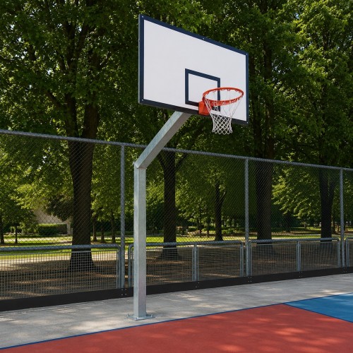 Mezzo impianto basket monotubolare sbalzo 165 cm | Conquest