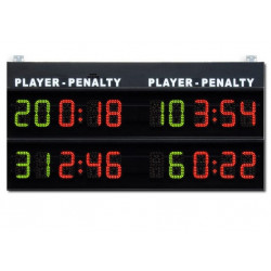 Modulo per visualizzazione 2+2 tempi di penalità, serie M