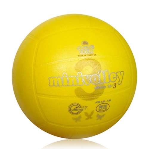 Pallone minivolley Trial Ultima 26-3 a triplo strato, approvato FIVB