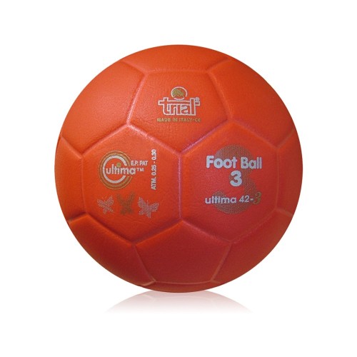Pallone minicalcio Trial Ultima 42-3 a triplo strato, misura 3