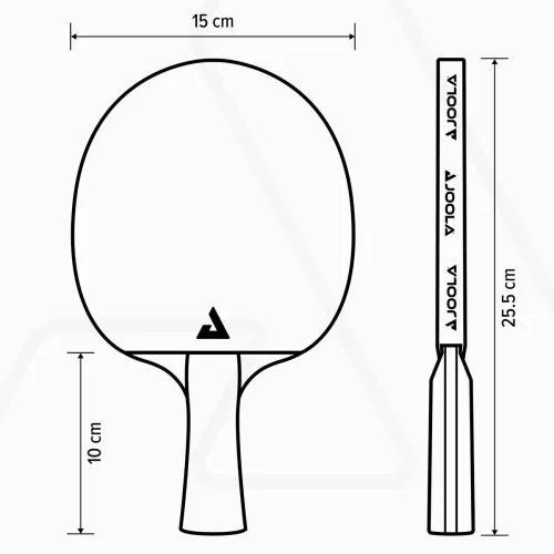 Set tennistavolo JOOLA Quattro con 4 racchette