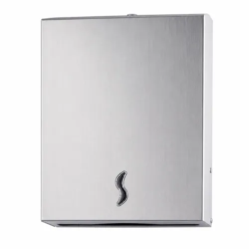 Distributore salviette asciugamani Inox da 400 fogli