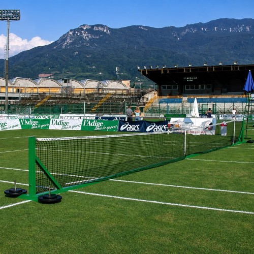Impianto tennis trasportabile - 6 ruote
