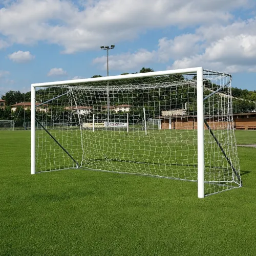 Porta da Calcio 5x2 Trasportabile in Alluminio Ø 80 mm
