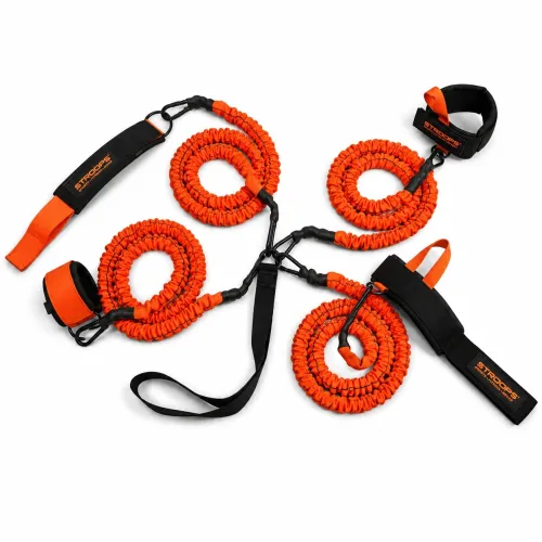 Double Gun Stroops con elastici, polsiere e cavigliere