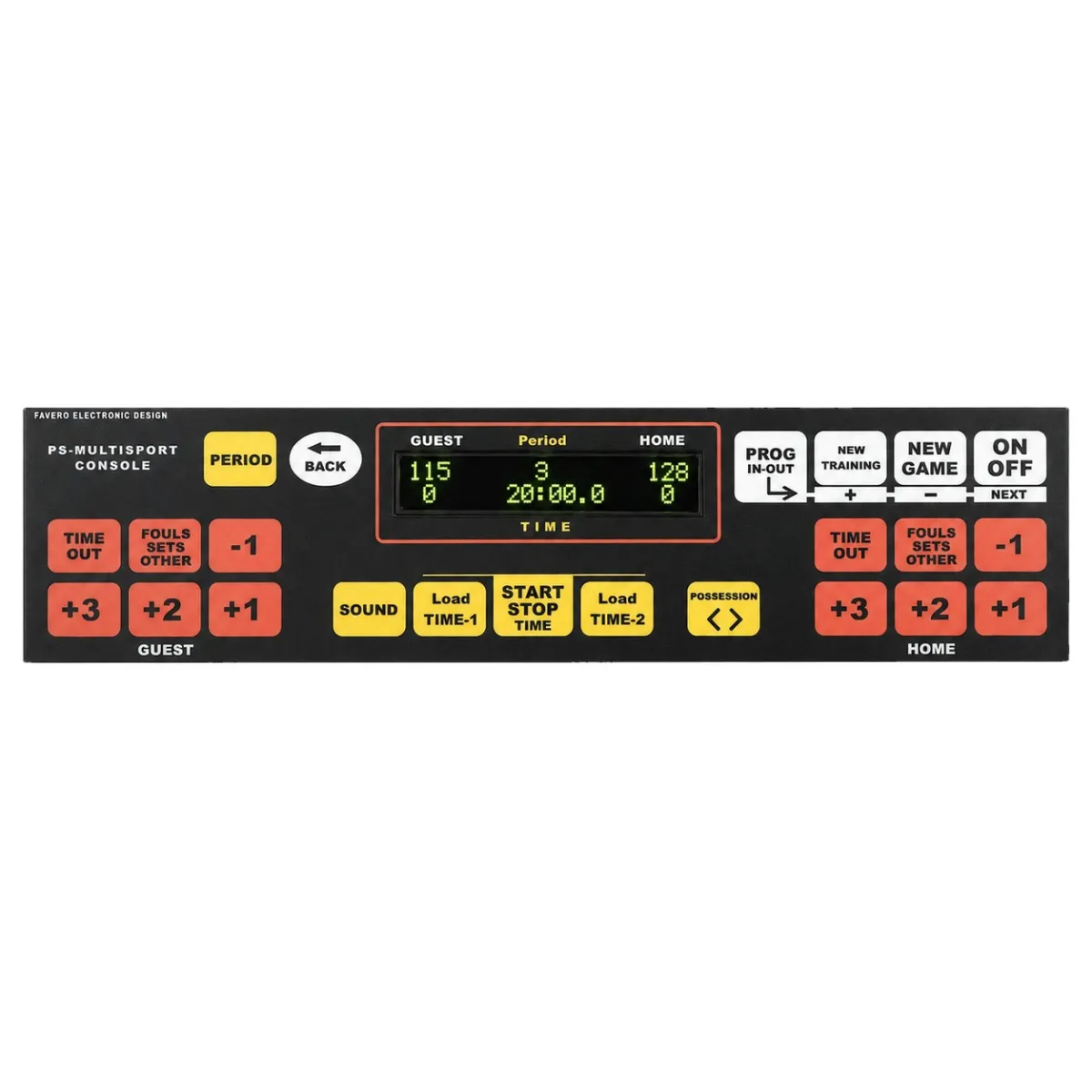 Tabellone elettronico portatile con punteggio LED