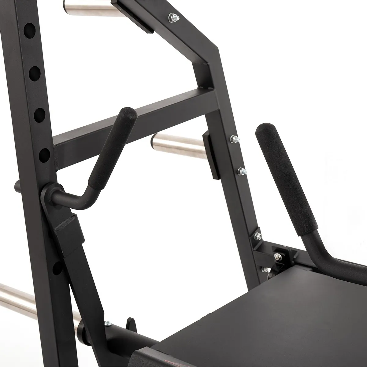 Belt Squat caricabile a dischi per palestra