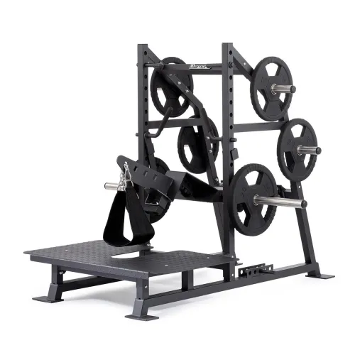 Belt Squat caricabile a dischi per palestra