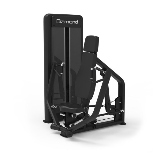 Chest Press convergente con pacco pesi Diamond
