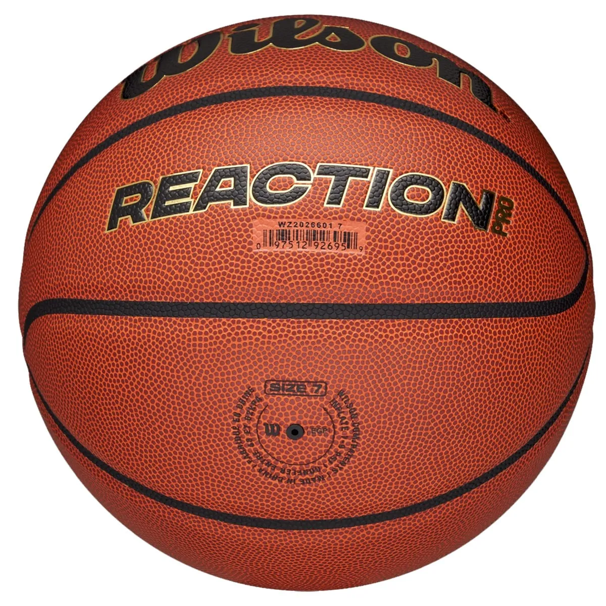 Pallone basket Wilson Reaction Pro misura 7 | Conquest