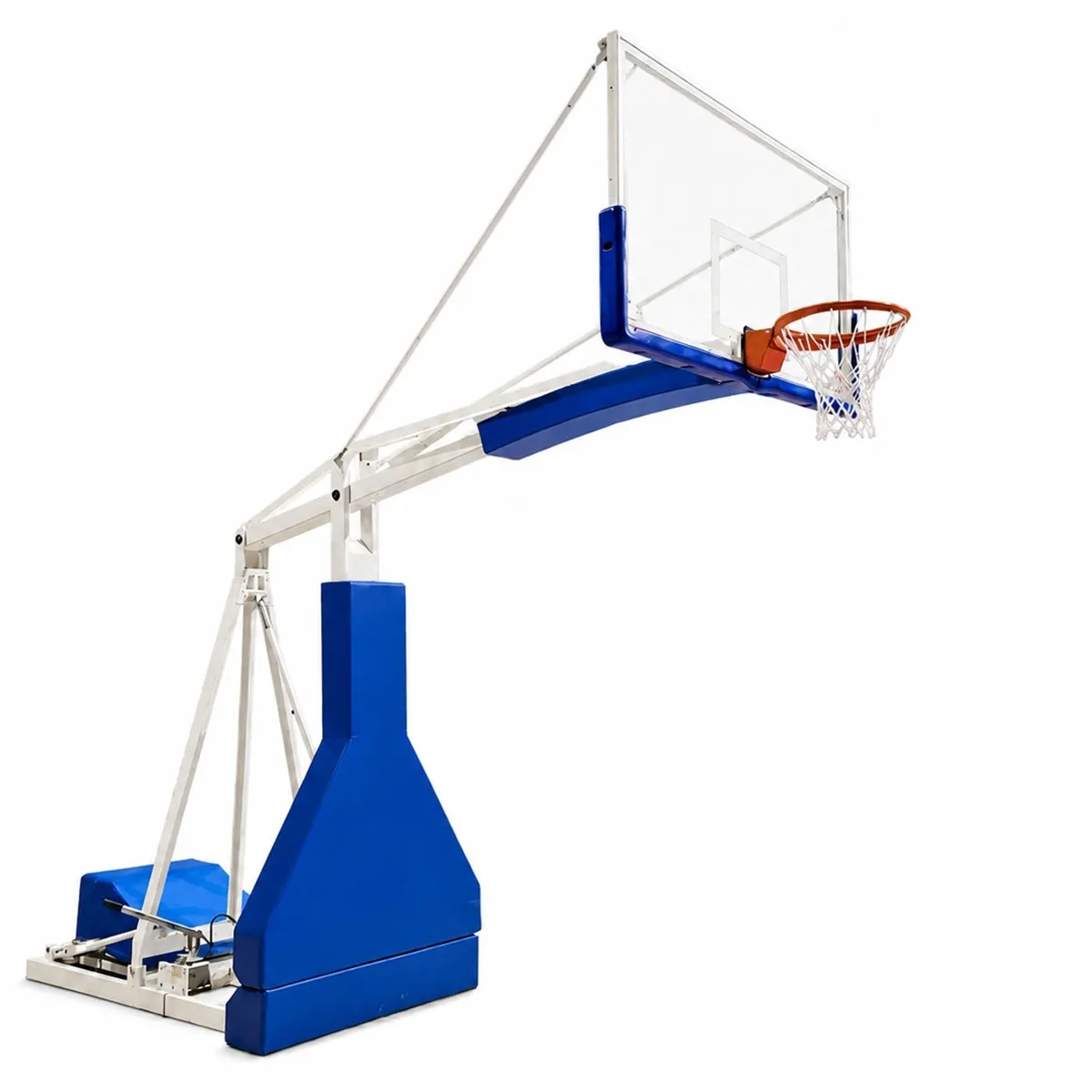 Impianto basket oleodinamico manuale con Sbalzo 230 cm