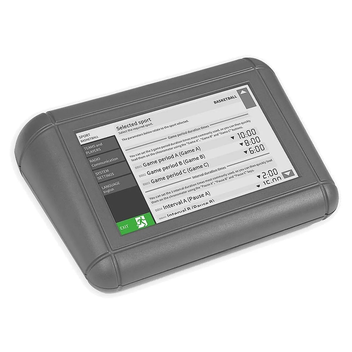 Console touchscreen multisport radio | Conquest