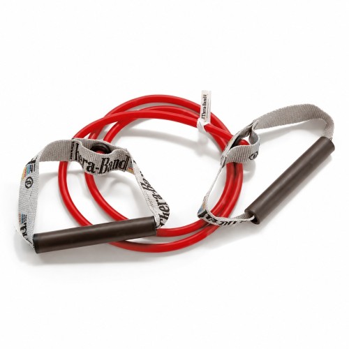 Elastico con maniglie Body Trainer Thera-Band cm. 140 ROSSO