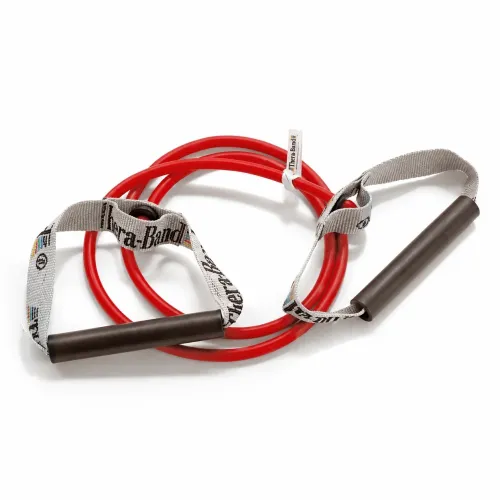 Elastico con maniglie Body Trainer Thera-Band cm. 140 ROSSO