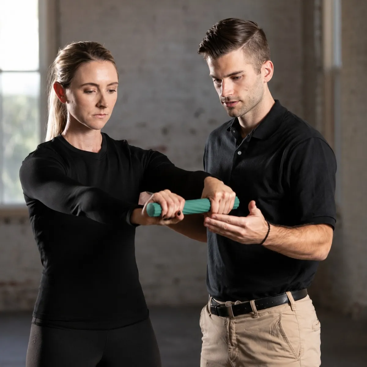 FlexBar Exercizer TheraBand, barra elastica per esercizi mani e polsi