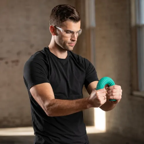 FlexBar Exercizer TheraBand, barra elastica per esercizi mani e polsi