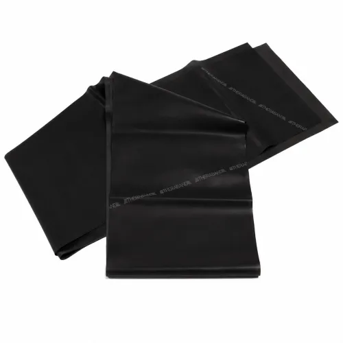 Banda elastica TheraBand nera 150 cm - speciale forte
