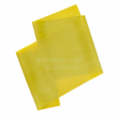 Rotolo TheraBand giallo 45 m resistenza 1,3 kg