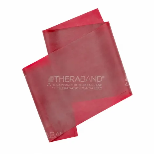 Rotolo TheraBand rosso 45 m resistenza 1,7 kg