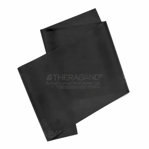 Rotolo TheraBand nero 45 m resistenza 3,3 kg
