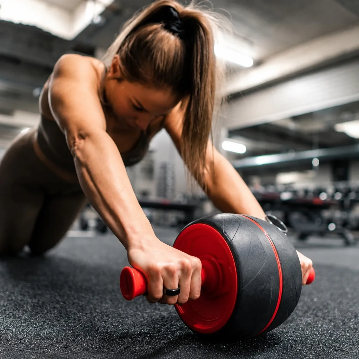Ruota per addominali Gymstick Jumbo Ab Roller | Conquest