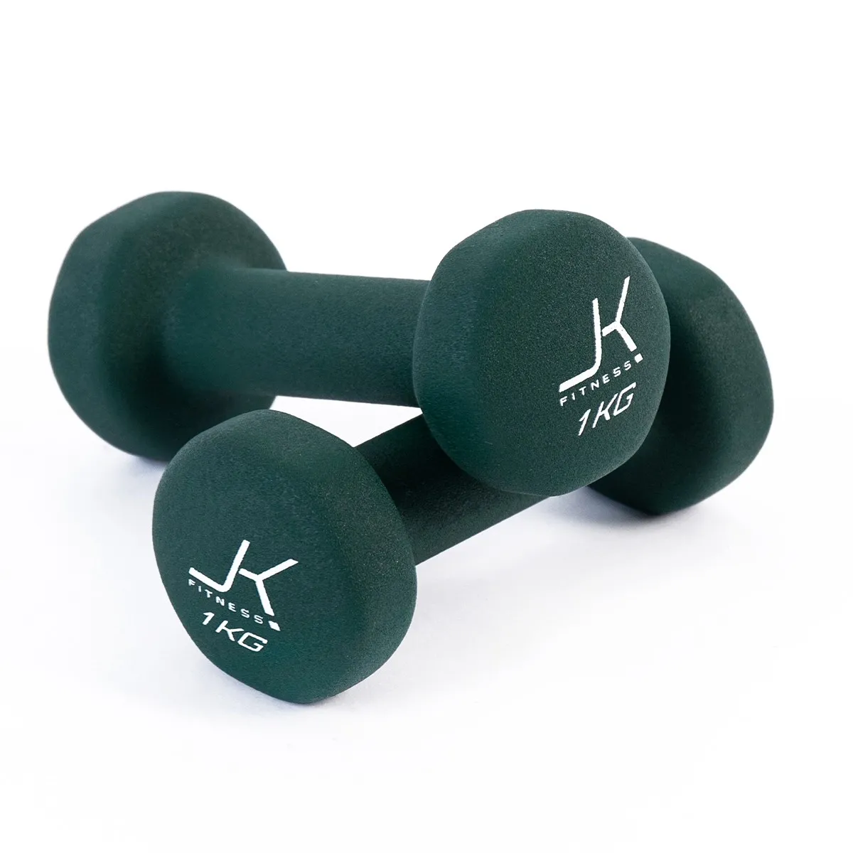 Coppia manubri per aerobica da 1 kg. rivestiti in neoprene