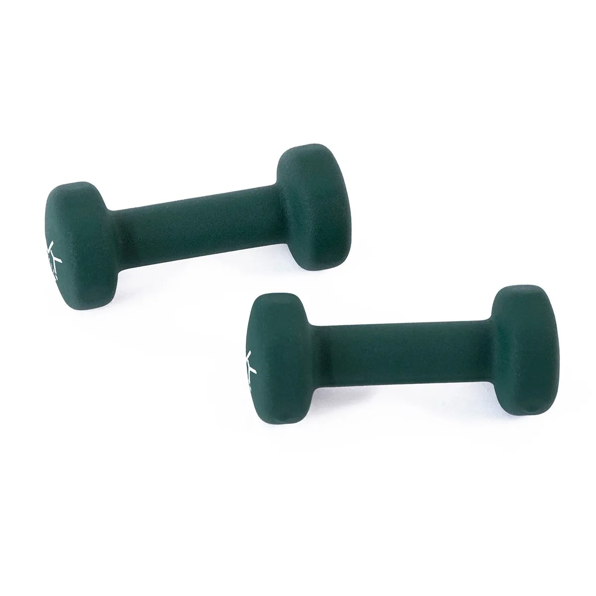 Coppia manubri per aerobica da 1 kg. rivestiti in neoprene