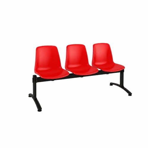 Panca per sala d’attesa 3 posti ignifuga Classe 1