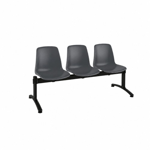 Panca per sala d’attesa 3 posti ignifuga Classe 1