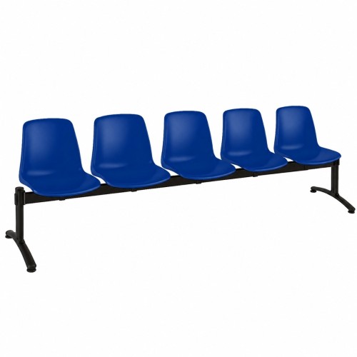 Panca per sala d&acirc;attesa 5 posti ignifuga Classe 1