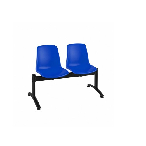 Panca per sala d&acirc;attesa 2 posti ignifuga Classe 1