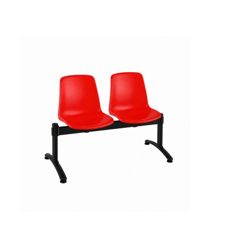 Panca per sala d’attesa 2 posti ignifuga Classe 1